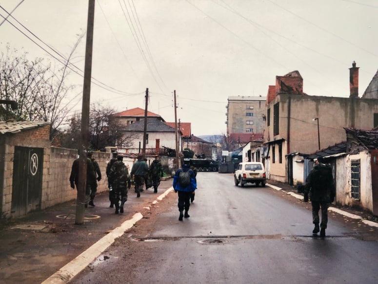 Mackay Orientation Visit to Kosovska Mitrovica, Kosovo, October 2001