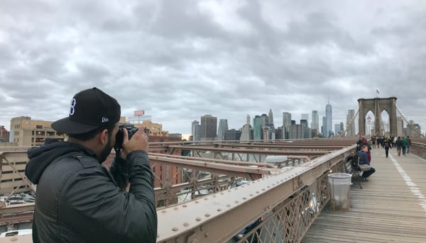 Aaron in New York