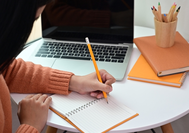 Woman Writing