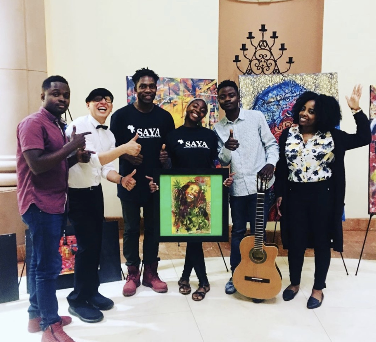 Master’s In Peace and Justice Student’s Capstone Brings Artists, Community Together to Experience Peace