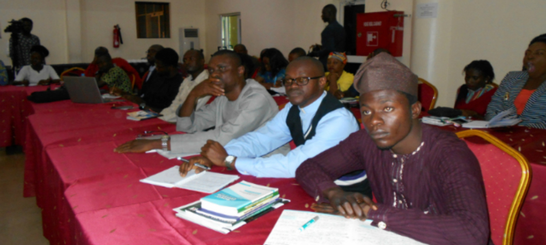 Roundtable discussion in Abuja, Nigeria. 