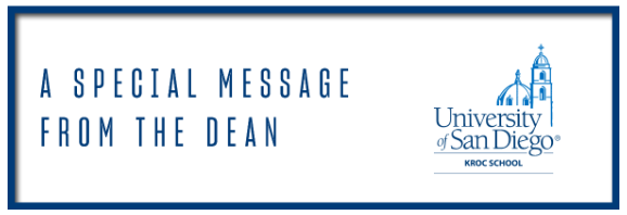 Special Message From the Dean: Rejecting Racism and Injustice